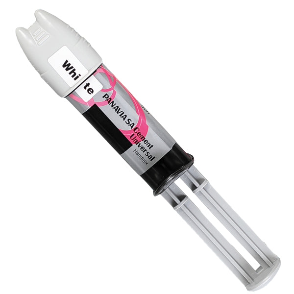 Kuraray 4203EU Panavia SA Cement Universal Handmix Syringe White 9.2gm Kuraray 4203EU Panavia SA Cement Universal Handmix Syringe White 9.2gm